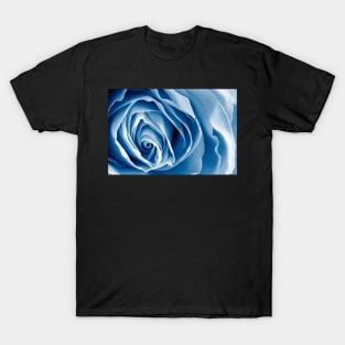 Blue Rose Macro T-Shirt